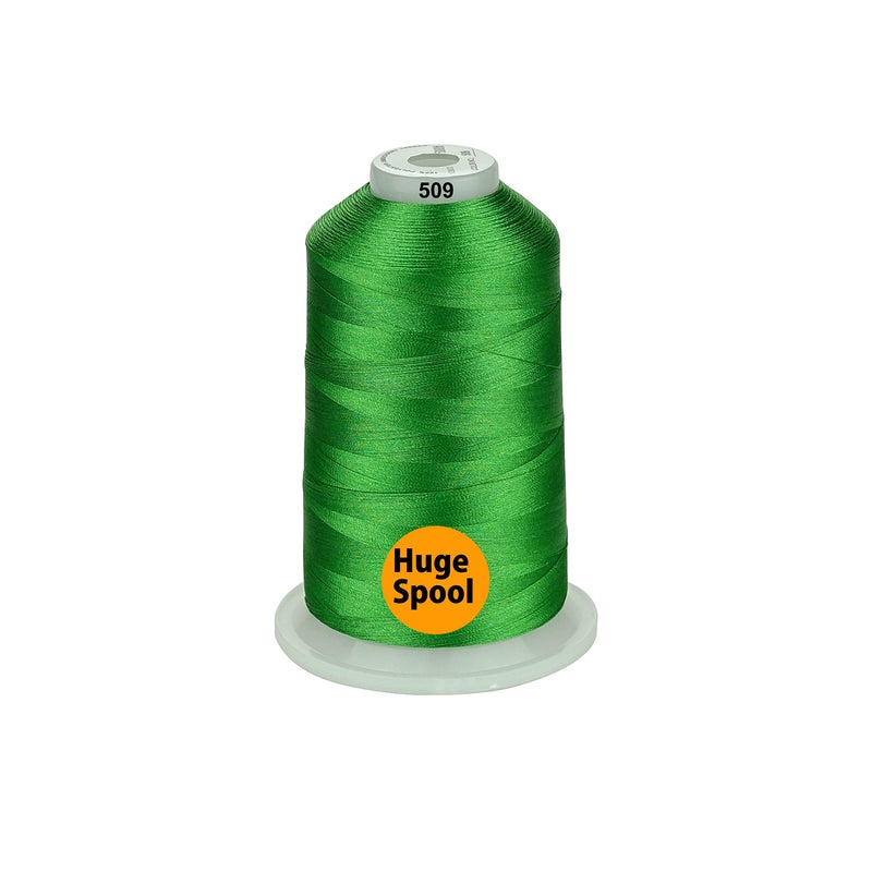 Simthread - 33 Selections - Various Assorted Color Packs of Polyester Embroidery Machine Thread Huge Spool 5500Y for All Purpose Sewing Embroidery Machines - Essential Color 2 - Image 2